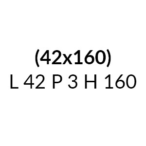(42X160)  - L 42 P 3 H 160 (+€ 266,96)