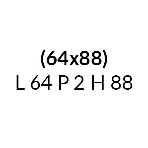 (64X88) - L 64 P 2 H 88 cm