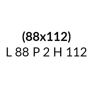 (88X112) - L 88 P 2 H 112 cm (+€ 112,89)