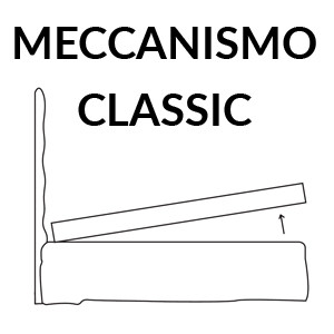 M - Classic | Incluso Rete e Cassettone (+€ 865,49)