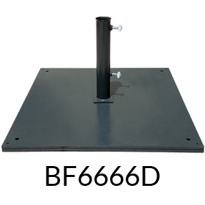 BF6666D - Base in acciaio colore antracite e tubo incluso / 70 Kg (+€ 584,45)