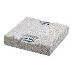 BC5151 - N.4 Piastra cemento e graniglia con maniglie 11 cm / 60 Kg cad. (+€ 324,30)