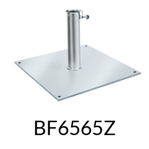 BF6565Z - Base in acciaio zincato - Tubo incluso / 35 Kg (+€ 326,42)
