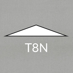 T8N - Grigio perla senza volant (+€ 204,45)