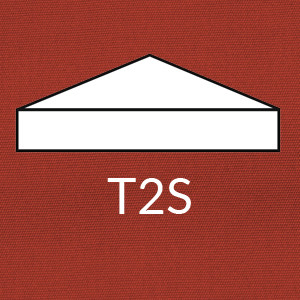 T2S - Terracotta con volant (+€ 327,83)