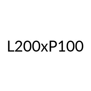 889PTA200MS - L 200 P 100 (+€ 81,52)