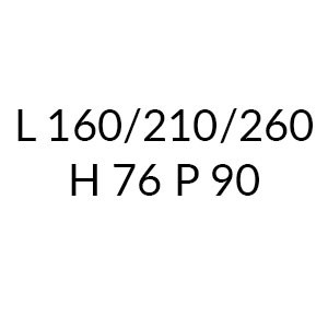 TA160LKN2 - L 160/210/260 H 76 P 90
