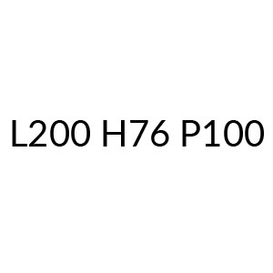 TA200FR - L 200 H 76 P 100 (+€ 114,00)