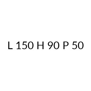820 CR304 - L 150 H 90 P 50 (+€ 361,00)