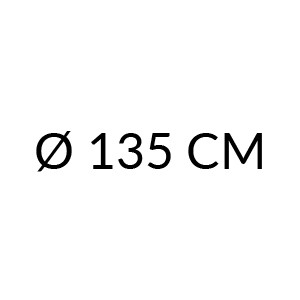 MGI22135 - Ø 135 cm (+€ 677,00)