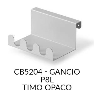 CB5204/P8L - Gancio/Timo opaco (+€ 32,25)