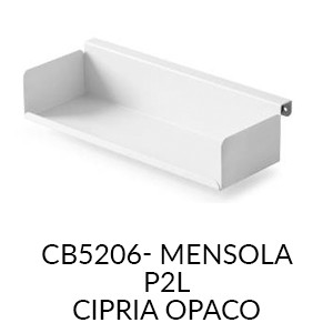 CB5206/P2L - Mensola/Cipria opaco (+€ 50,25)