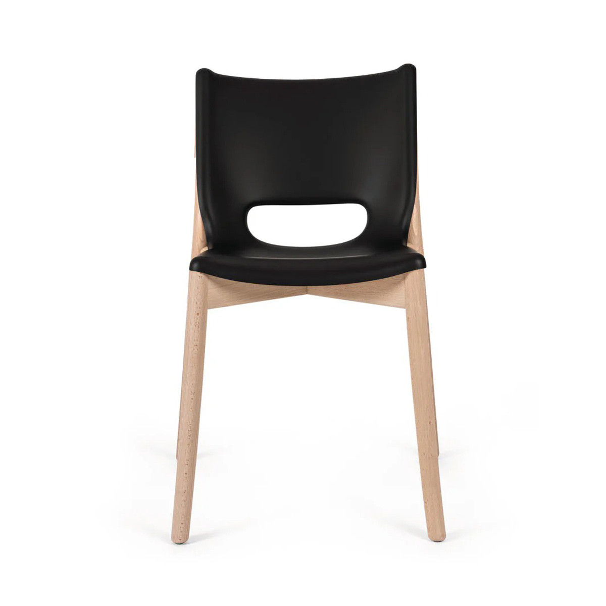 Alessi PS19 B Poele Chair Sedia acciaio Nero
