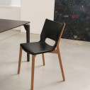 Alessi PS19 B Poele Chair Sedia acciaio Nero ambientata