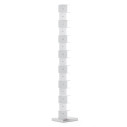 Ptolomeo Art H 215 Libreria Bianco-Inox Opinion Ciatti vista