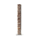 Ptolomeo Art H 160 Libreria Acciaio Bianco-Inox Opinion Ciatti vista 