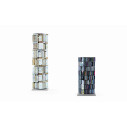 Ptolomeo X4 H 197 Libreria Nero-Inox Opinion ciatti vista