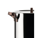 Alessi PU100/20 Edo Pentola dettaglio con coperchio opzionale