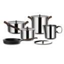 Alessi PU102/28 Edo Casseruola bassa a due manici vista collezione