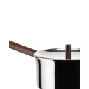 Alessi PU105/16 Edo Casseruola a manico lungo dettaglio con coperchio opzionale