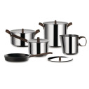 Alessi PU113/24 B Edo Padella a manico lungo vista collezione