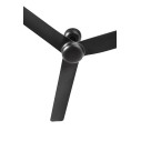 Ventilatore a soffitto Punt M nero DC Faro dettaglio