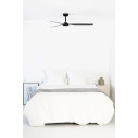 Ventilatore a soffitto Punt M nero DC Faro ambientazione