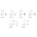 Puppet Ring lampada a sospensione Vistosi dimensioni disponibili