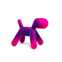 Puppy cane astratto medium bicolore effetto velluto Magis vista