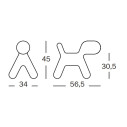 Puppy cane astratto medium dalmata Magis dimensioni