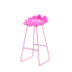 Filicudi Sgabello Qeeboo bright pink 