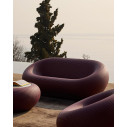 Divano Nami indian red Qeeboo ambientazione Bontempi Casa