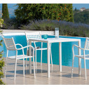 Quatris Tavolo 80x80x75 QT8080 Vermobil ambientazione
