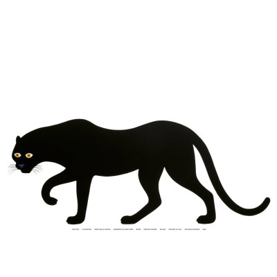 Quattro La Pantera 50x70 Serigrafia