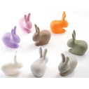 Rabbit Chair Baby Bright Orange Qeeboo ambientazione