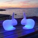 Rabbit Lamp ricaricabile Qeeboo ambientazione