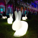 Rabbit Lamp ricaricabile Qeeboo ambientazione