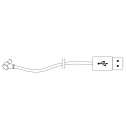 Rabbit Lamp ricaricabile Qeeboo pin jack usb