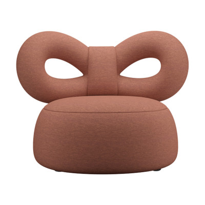 Ribbon Poltrona Tessuto A spicy pink