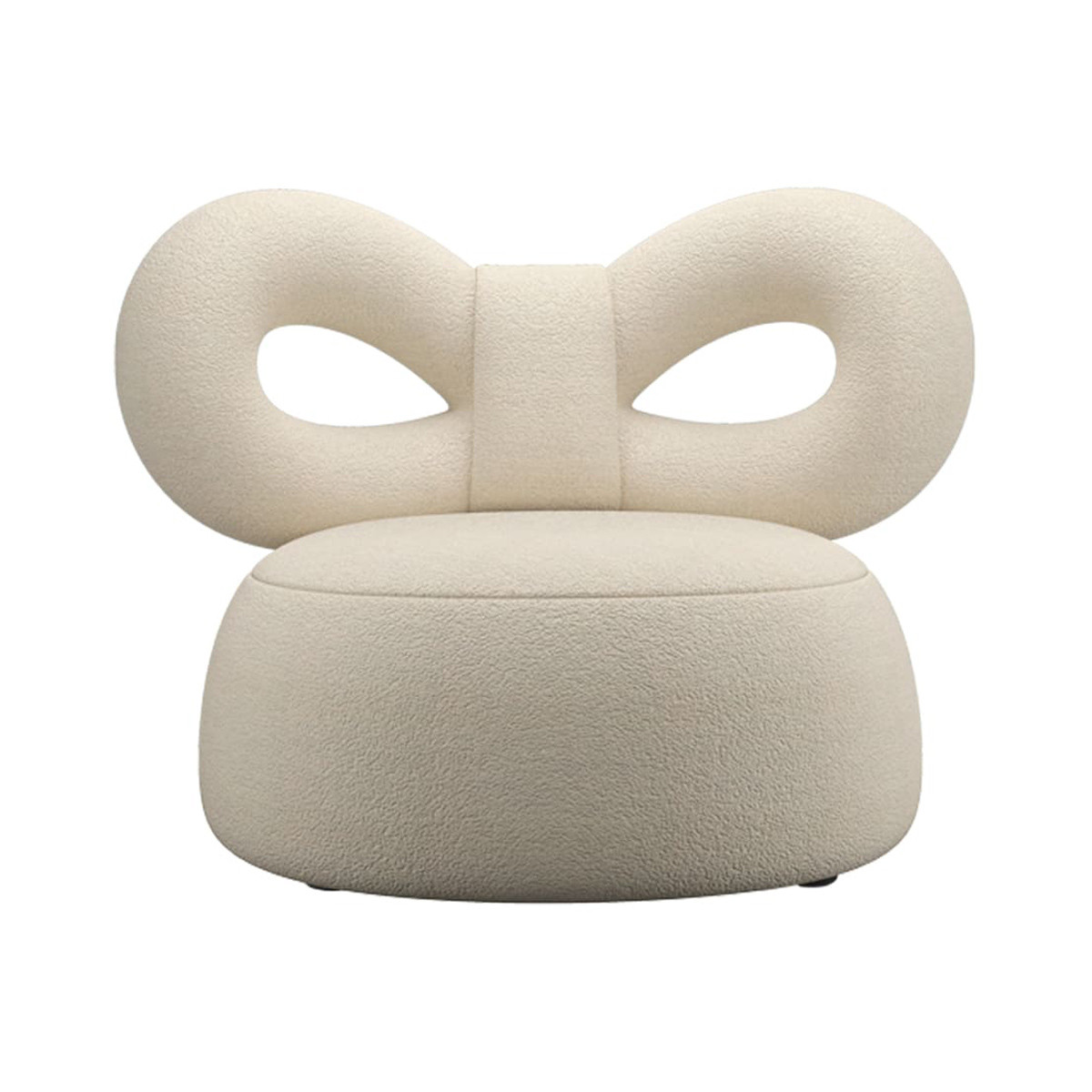 Ribbon Poltrona Tessuto B crema