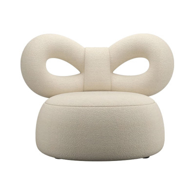 Ribbon Poltrona Tessuto B crema