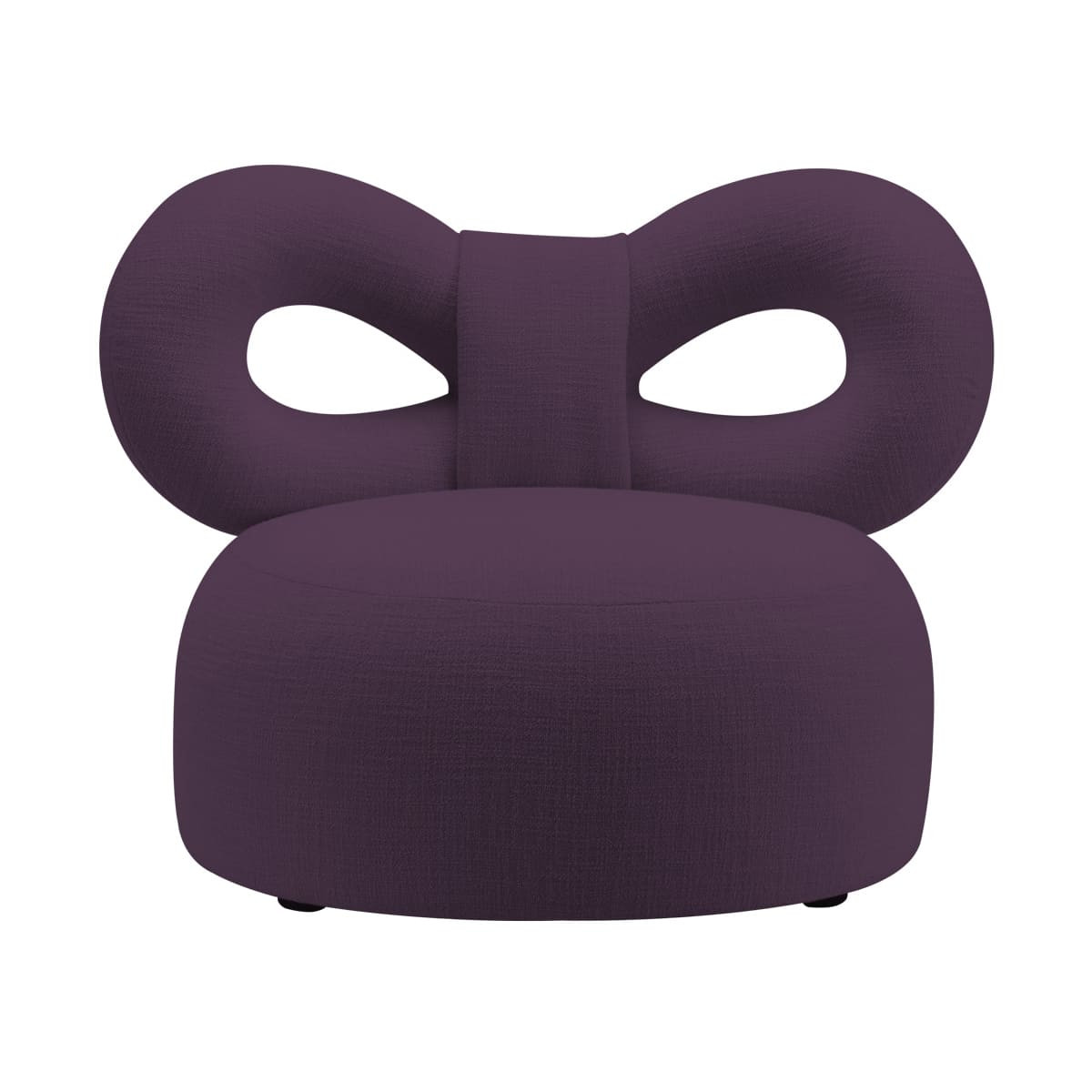 Ribbon Poltrona Tessuto C blueberry