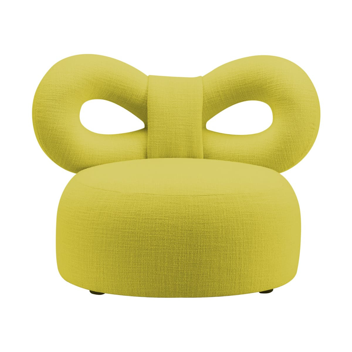 Ribbon Poltrona Tessuto C zolfo