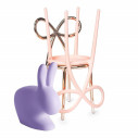 Ribbon Chair Metal Finish Set 2 Pezzi Qeeboo ambientazione