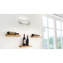 Riete 2604B  lampada a parete 9010 novantadieci ambientazione
