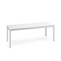 Set tavolo Rio 140 con 6 sedie Net Multicolor bianco