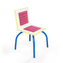 Memphis Milano Riviera Pink Sedia vista