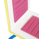 Memphis Milano Riviera Pink Sedia dettaglio