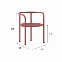 Roè Poltroncina R301 Fast dimensioni