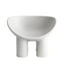 Driade Roly Poly Poltrona cemento vista